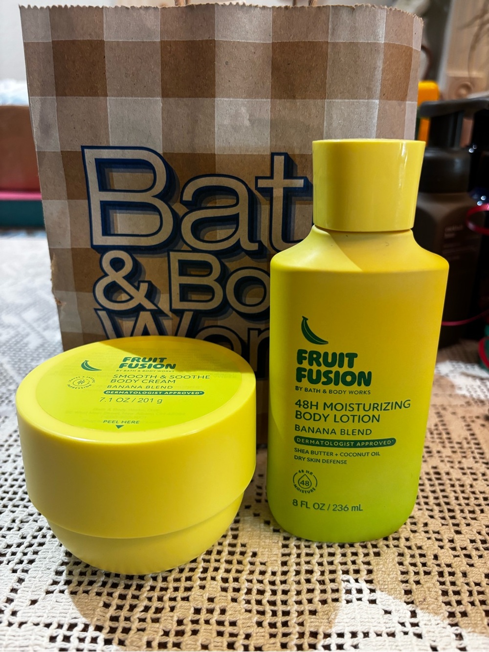 (2026)Bath and Body Works Fruit Fushion Banana Blend